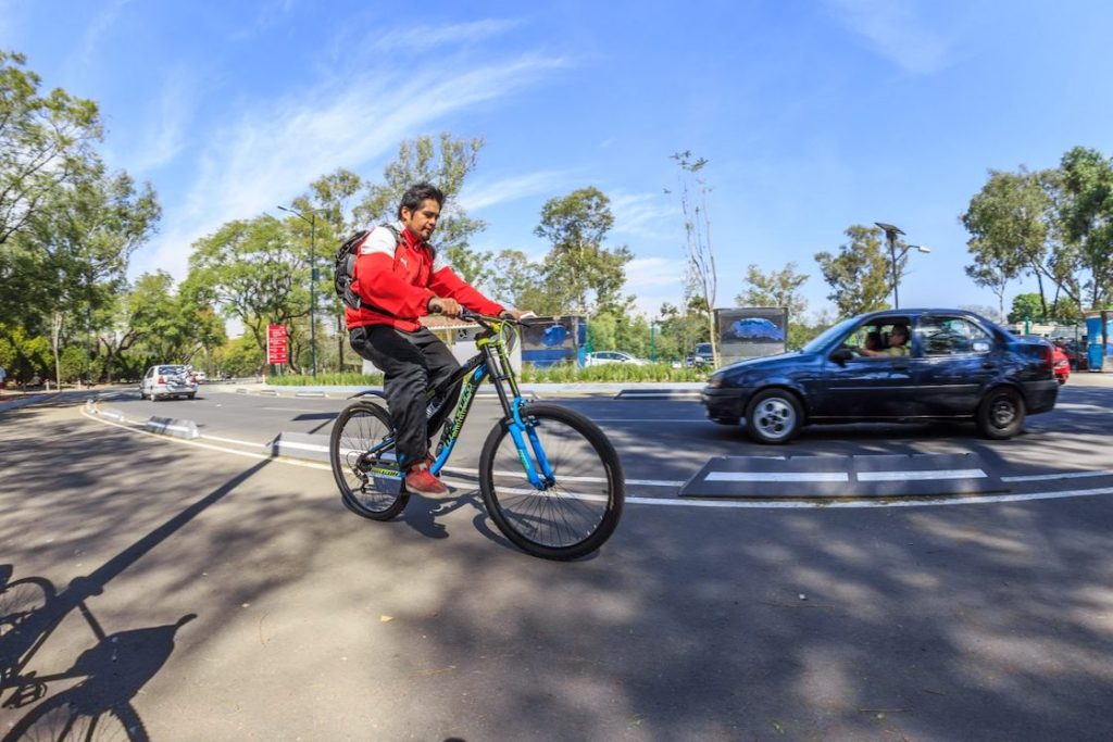 Rutas para andar en bicicleta en el bosque de la CDMX.