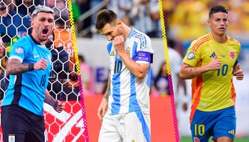 Copa América semifinalistas según IA