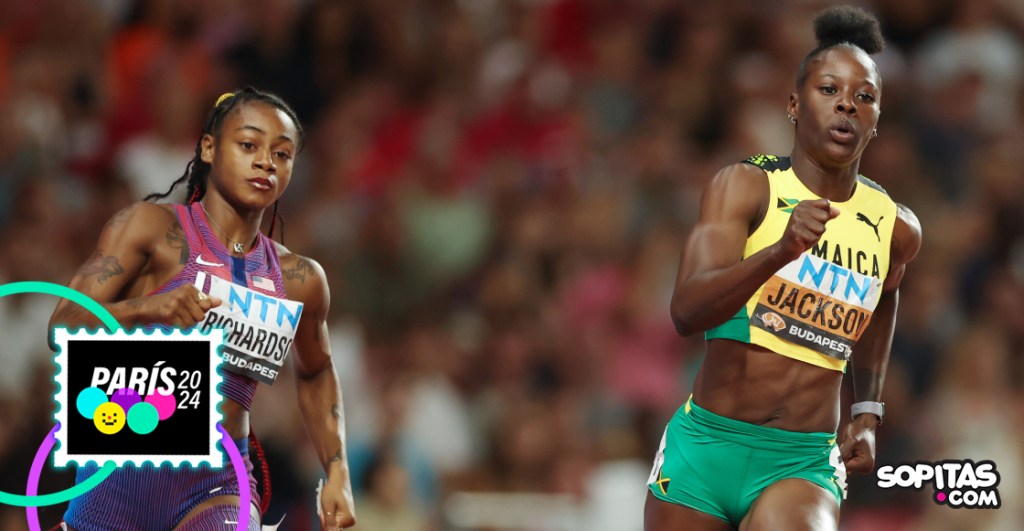 Shericka Jackson dice adiós a la rivalidad con Sha'Carri Richardson en París 2024