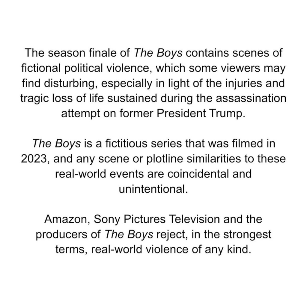 La razón por la que cambiaron el título del último episodio de la cuarta temporada de 'The Boys' 