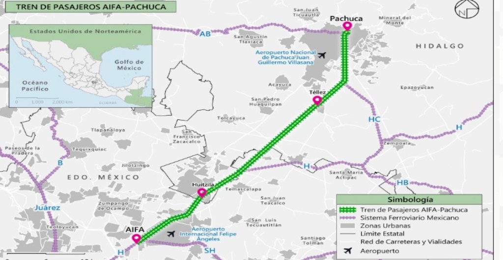 Rutas de los 3 nuevos trenes de pasajeros que promete Sheinbaum