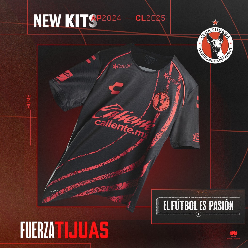 Nuevo jersey local Xolos Tijuana