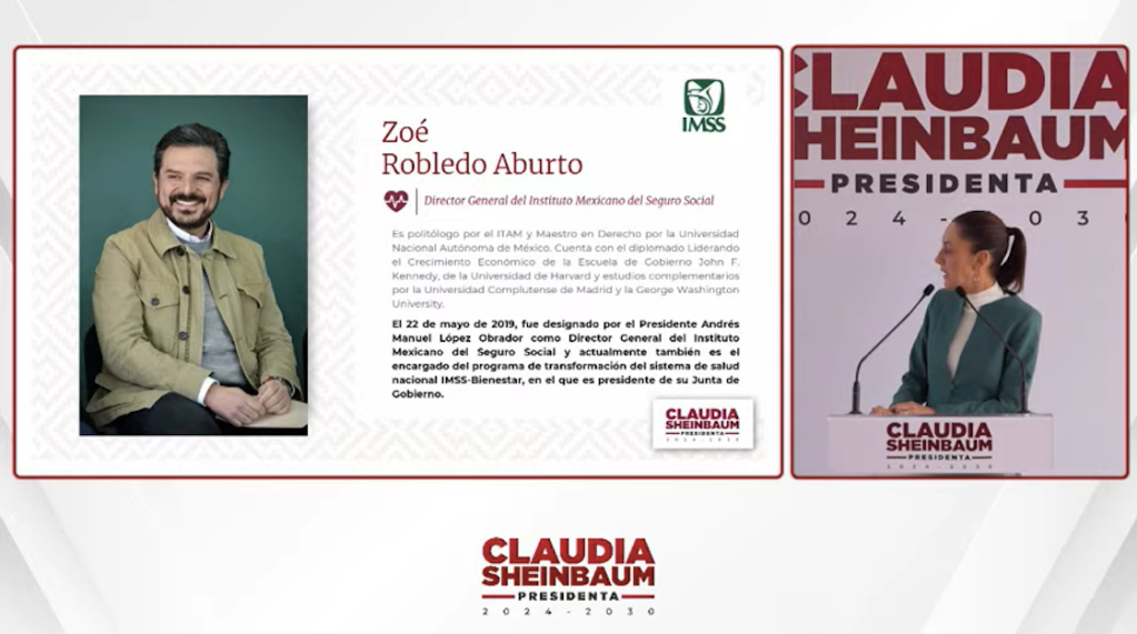 Zoé Robledo es presentado como nuevo integrante del gabinete de Claudia Sheinbaum.