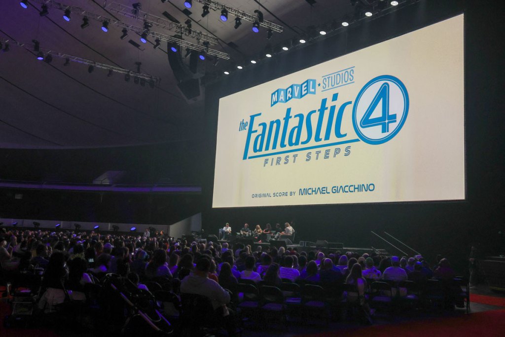 Quarteto Fantástico Primeiros Passos Marvel em D23