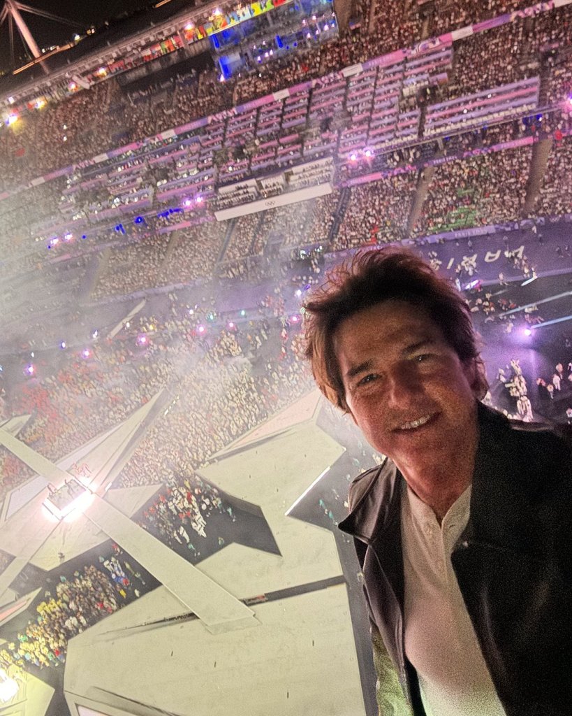 La selfie de Tom Cruise