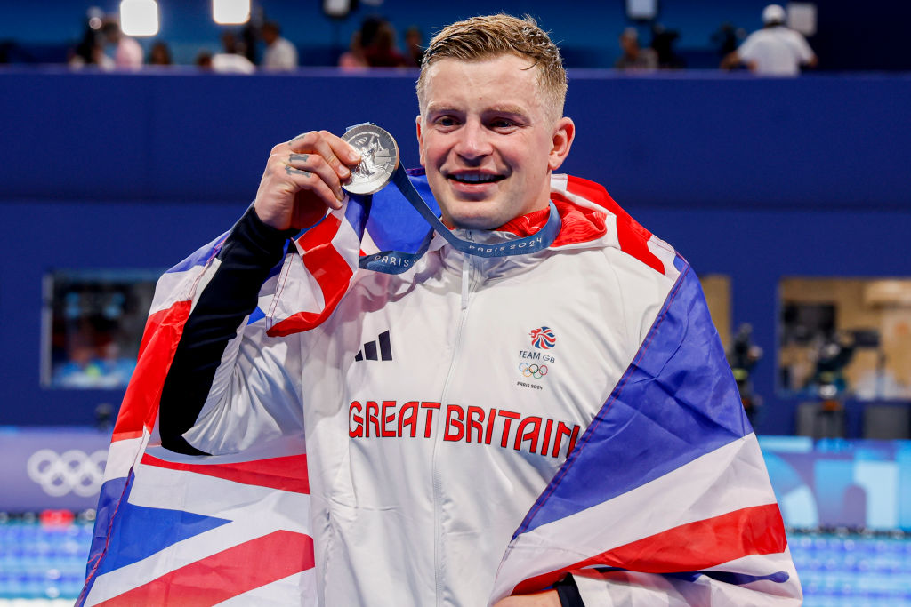 Adam Peaty y su medalla de París 2024