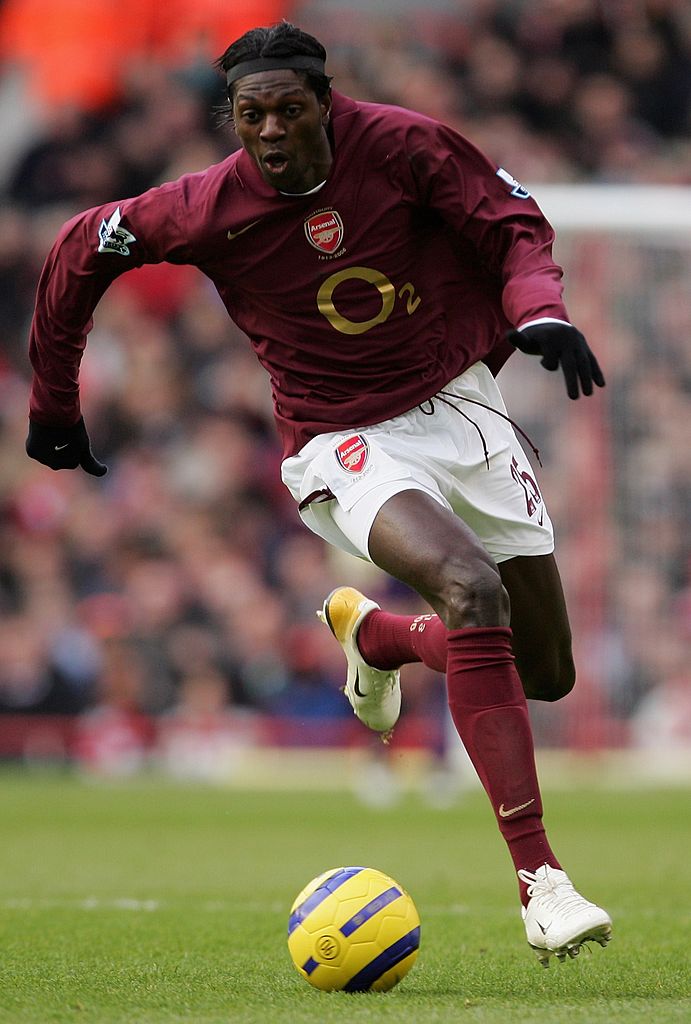 Adebayor con los Gunners