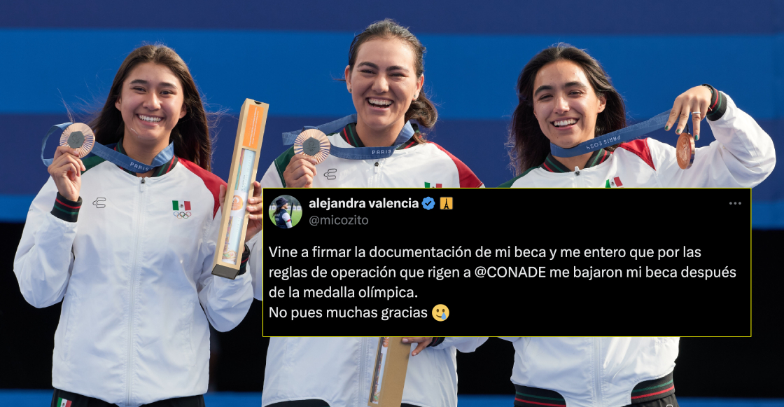 Conade quita beca a Alejandra Valencia tras ser medallista en París 2024