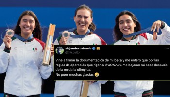 Conade quita beca a Alejandra Valencia tras ser medallista en París 2024