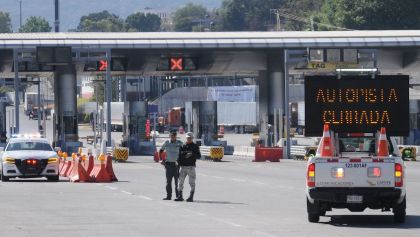 Cierre autopista México-Cuernavaca