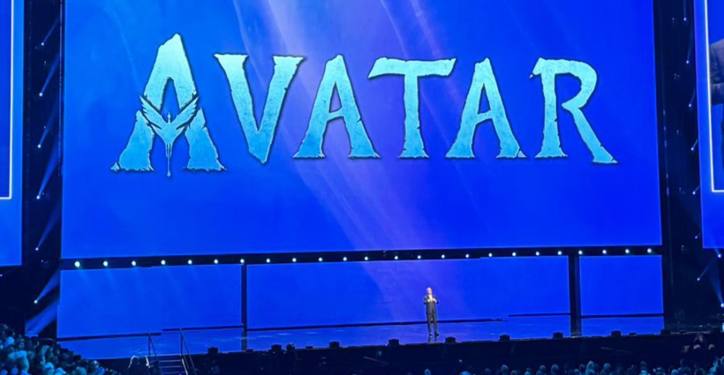 James Cameron en la D23 hablando sobre 'Avatar 3'