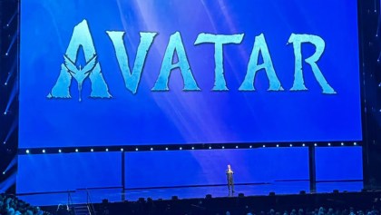 James Cameron en la D23 hablando sobre 'Avatar 3'