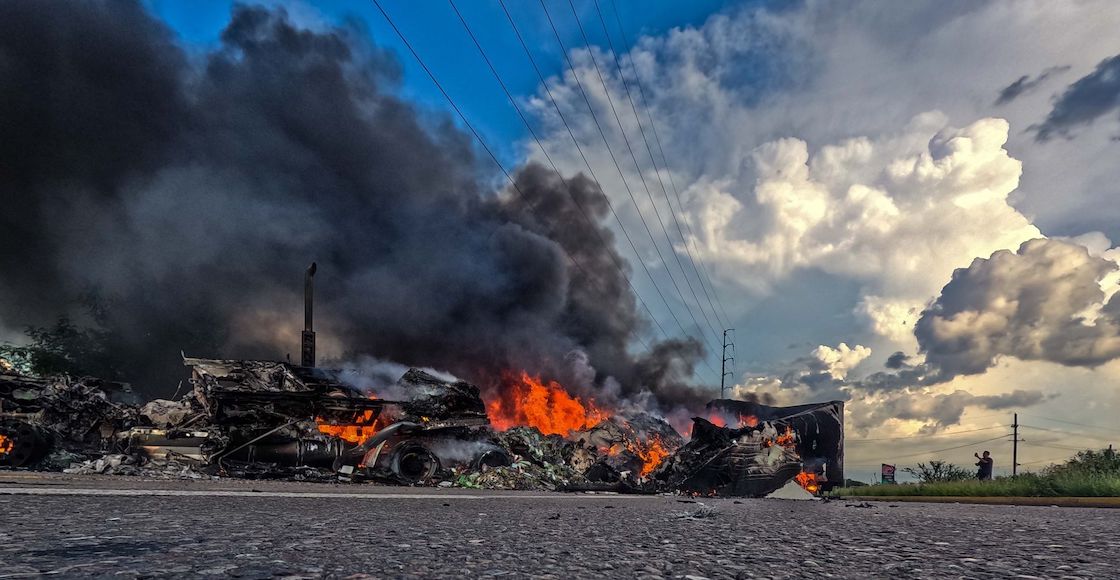 Bloqueos Crimen Organizado Culiacán-3