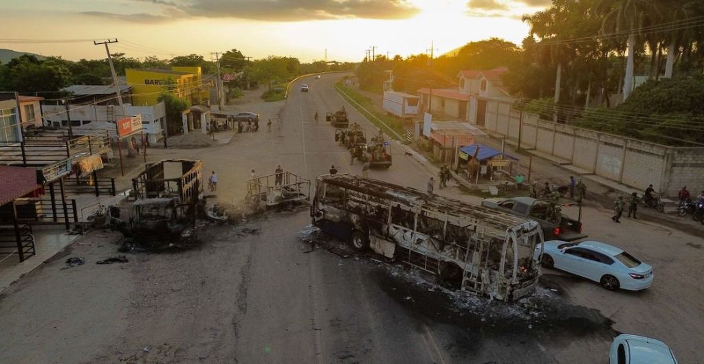 Bloqueos Crimen Organizado Culiacán-6