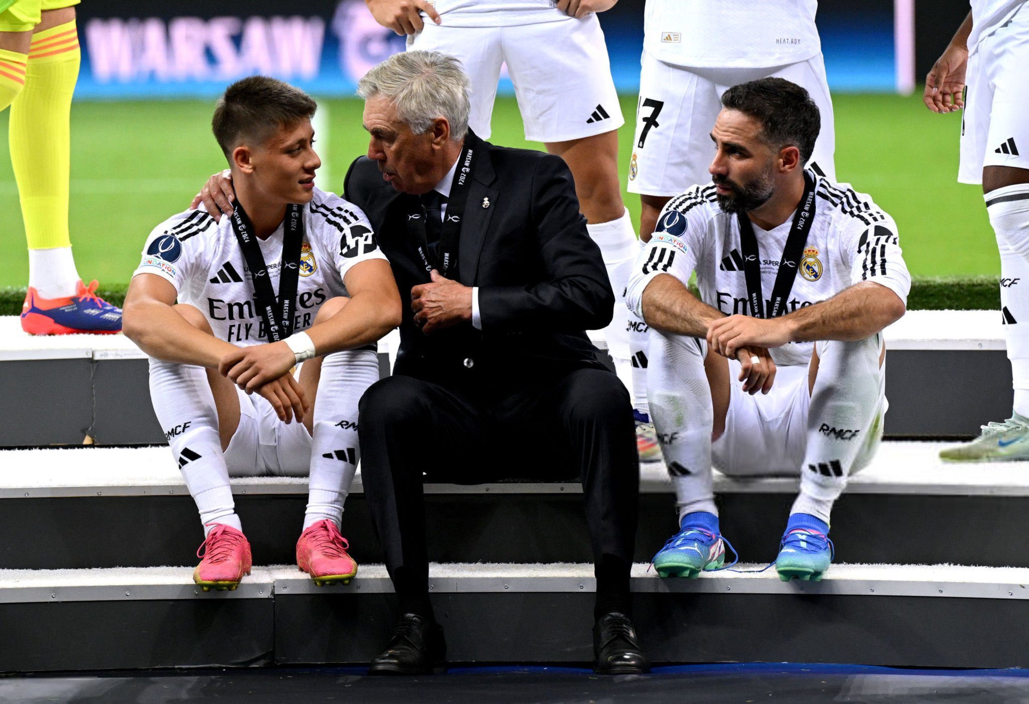 Carlo Ancelotti tras el partido de la Supercopa 2024