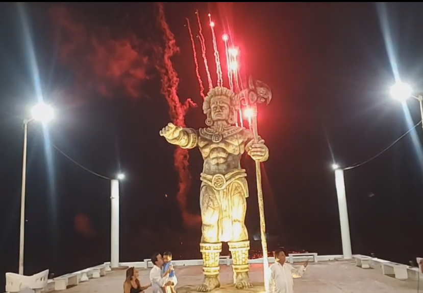 Chaac ya tiene estatua en Yucatán: Quién es y cuál es el origen del Dios Maya