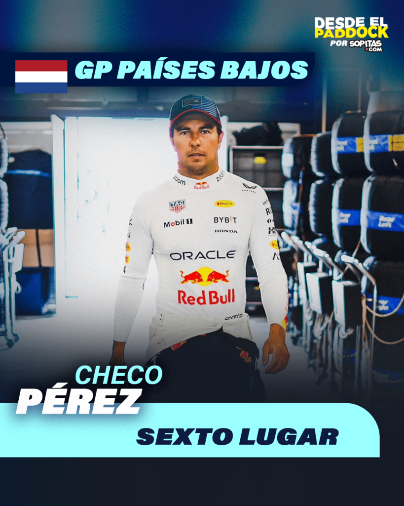 Checo Pérez Gran Premio Países Bajos