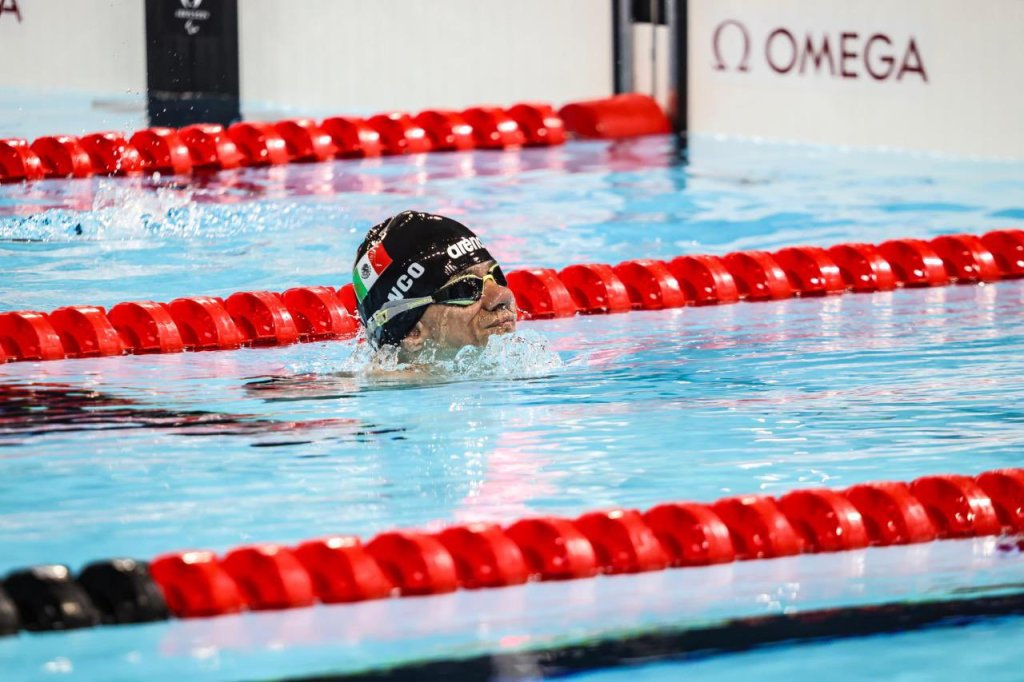 Christopher Tronco, final para natación dorso