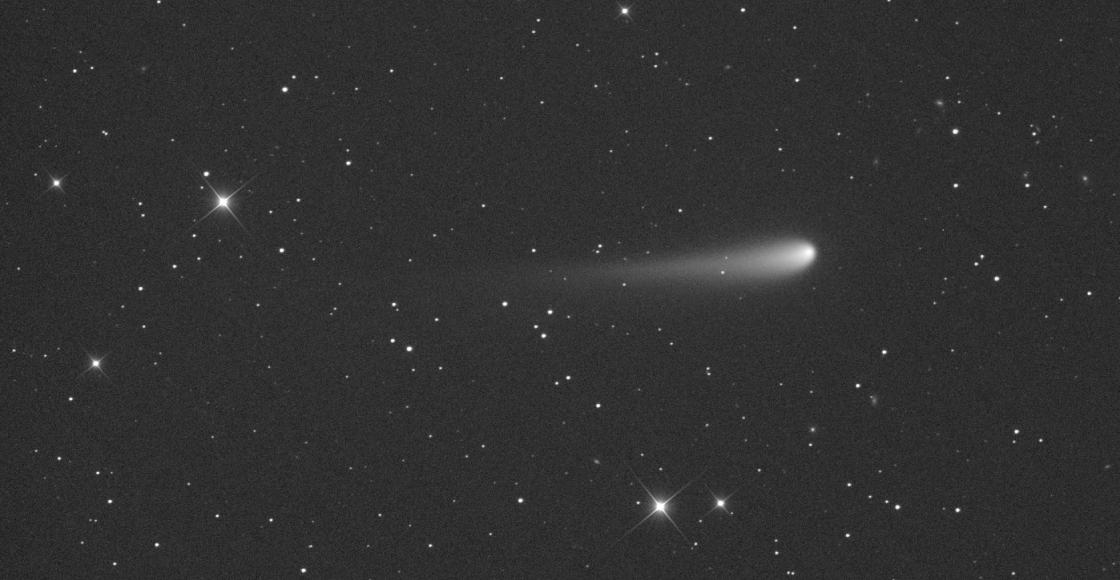 Una foto del cometa del siglo