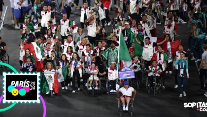 Revive la aparición de México en la inauguración de los Juegos Paralímpicos de París 2024