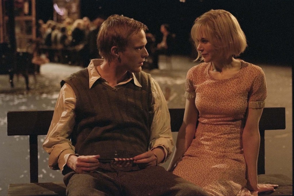 Paul Bettany y Nicole Kidman en 'Dogville'