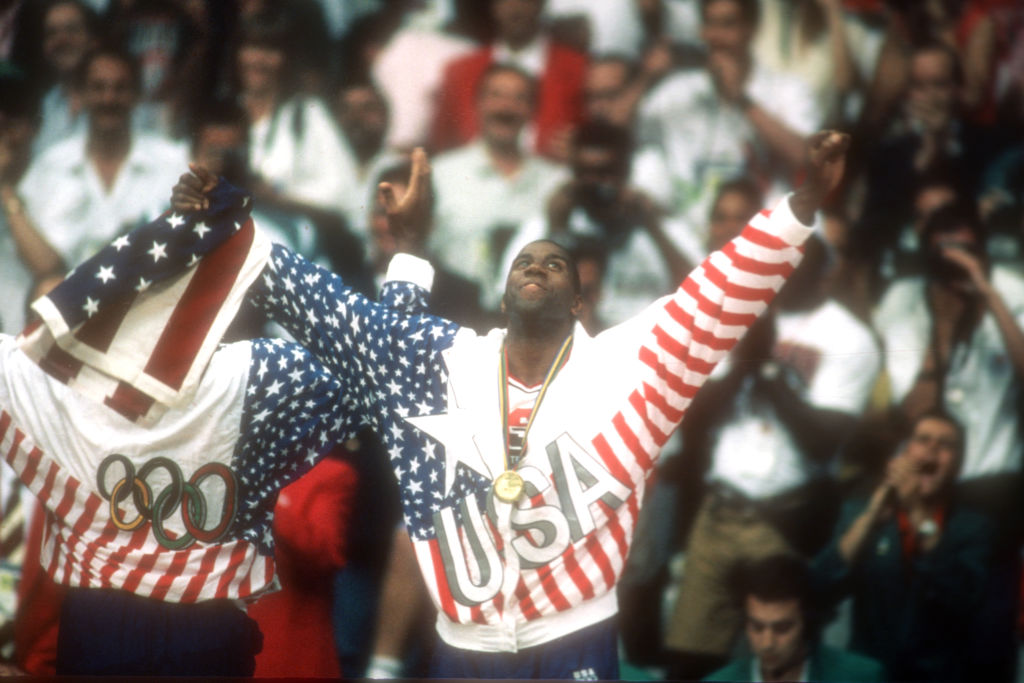 Magic Johnson en el Dream Team