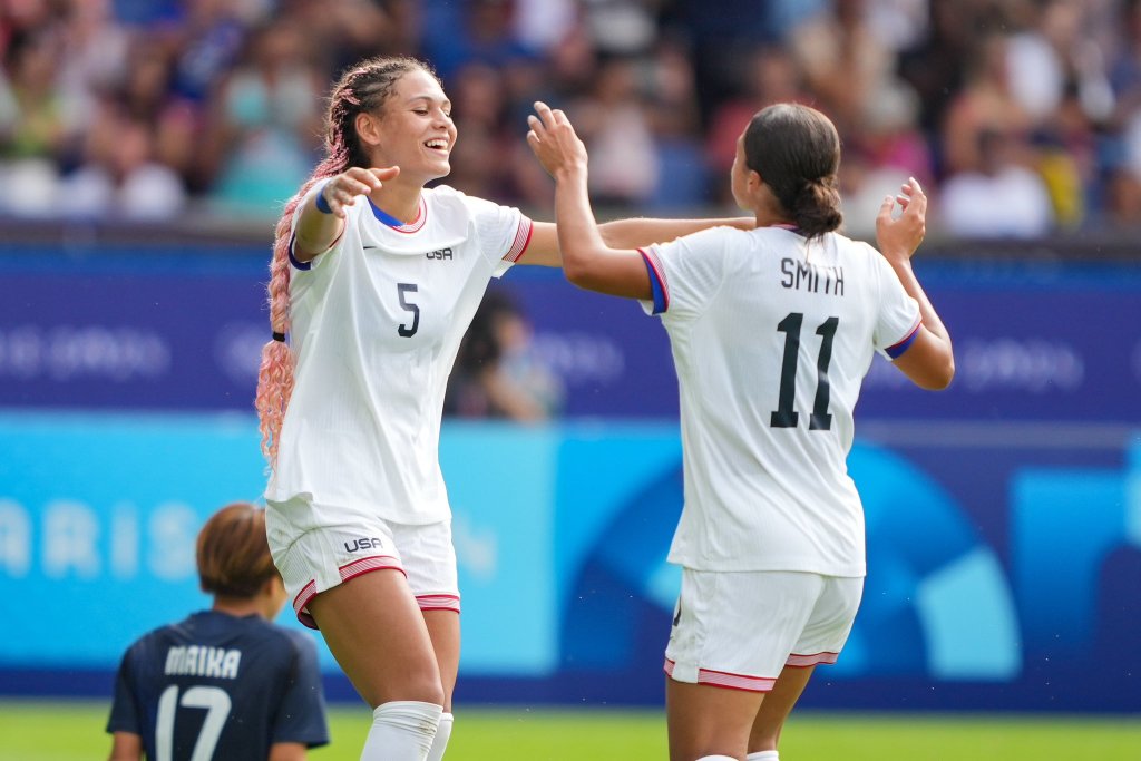 Estados Unidos tiene cuatro medallas de oro en futbol femenil