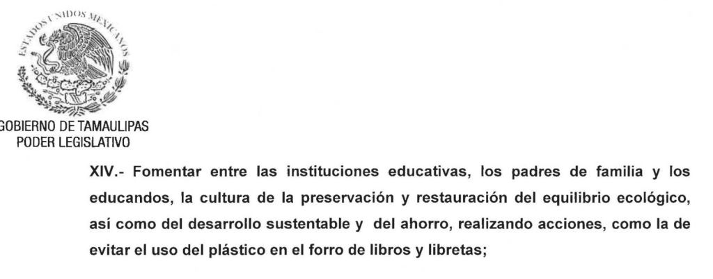 La ley sobre el forro con plástico de cuadernos