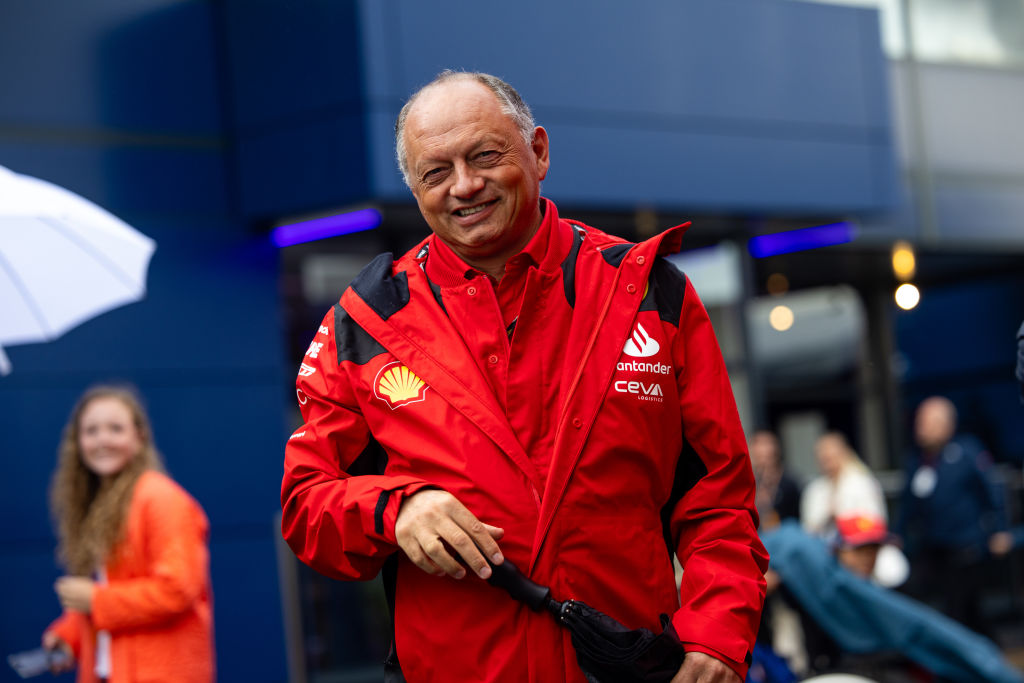 Ffred Vasseur actuó en el debut de Tatiana Calderón en F1