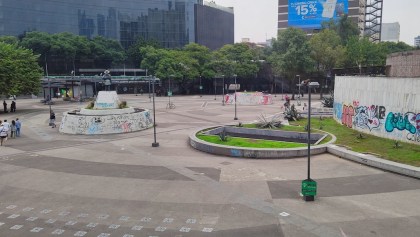 Biciestacionamiento, áreas verdes y más: Así quieren rehabilitar a la Glorieta de Insurgentes