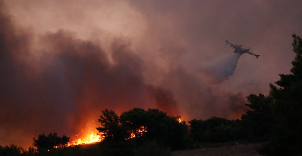 Incendios en Grecia: Atenas atrapada por incendio forestal que ha arrasado más de 10 mil hectáreas