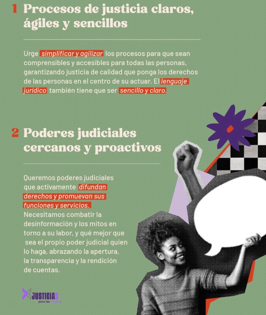 5 puntos de una propuesta para cambiar el Poder Judicial desde el feminismo