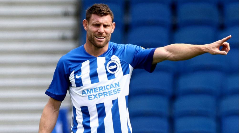 James Milner, jugador del Brighton 