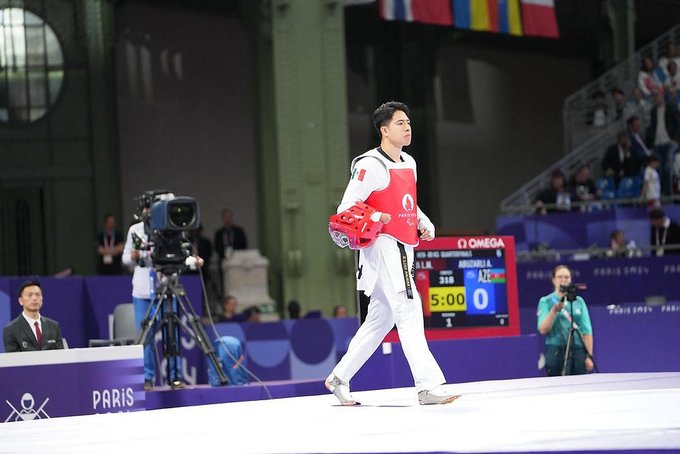 Luis Mario Nájera, medallista paralímpico en París 2024