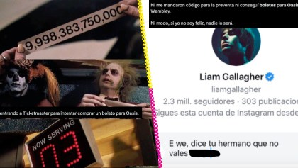 ¿Alcanzaron? Los memes que dejó la caótica venta de boletos de Oasis