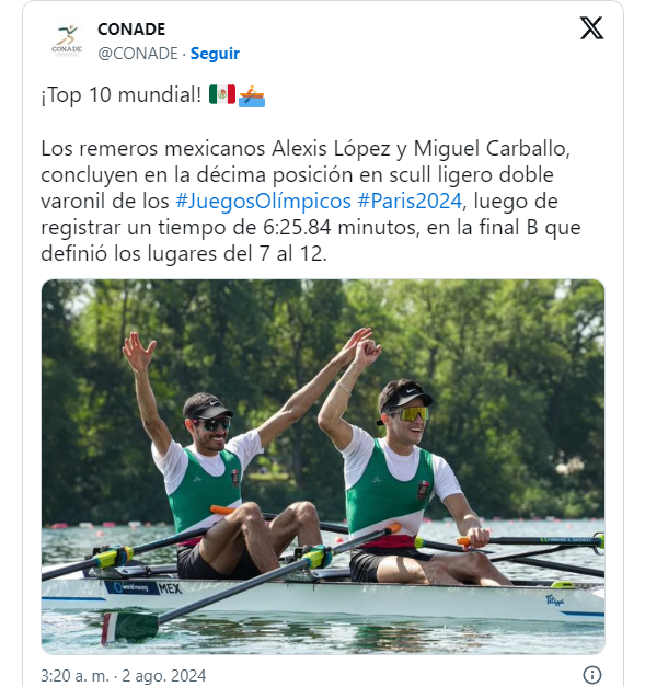 Mexicanos en París 2024