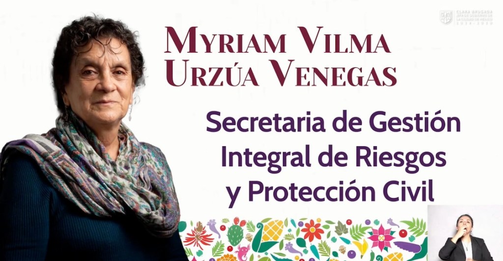 Myriam Vilma Urzúa.