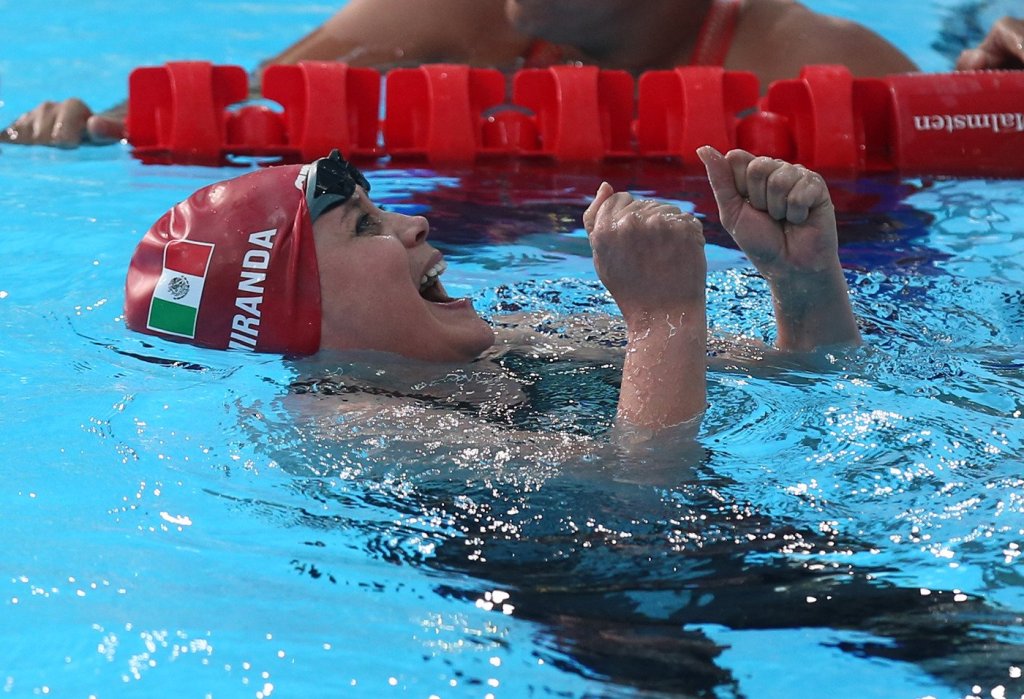 Nely Miranda, atleta paralímpica y medallista mexicana