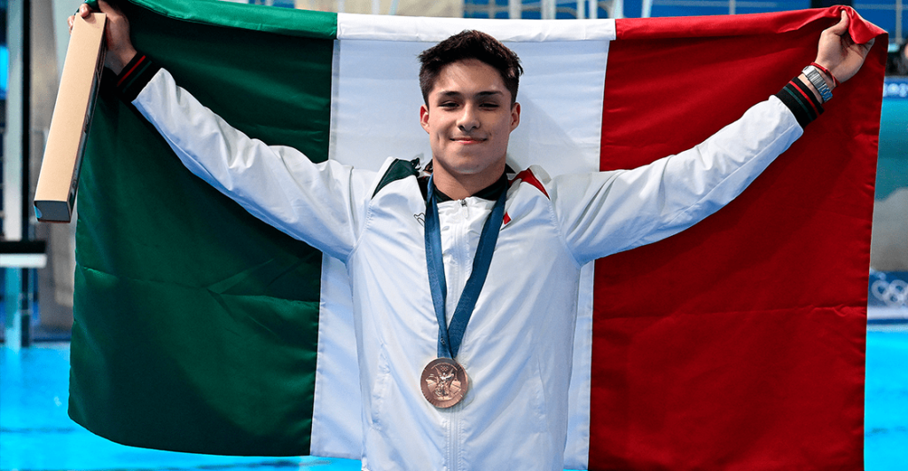 Osmar Olvera medalla bronce París 2024