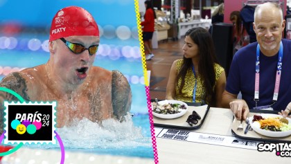 París 2024: Adam Peaty, nadador británico, se queja de los gusanos en su comida de Juegos Olímpicos