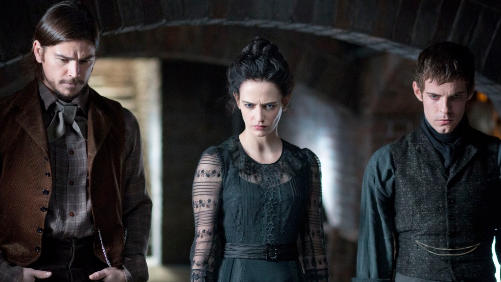 Josh Hartnett, Eva Green y Harry Treadaway en 'Penny Dreadful'