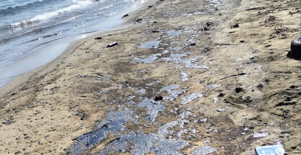 contaminación en playa del SOl