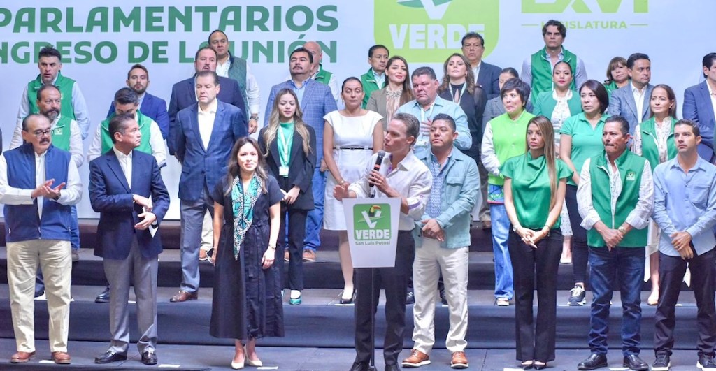 Cosas del Partido Verde: Dona 15 de sus diputados a Morena, ¿por?