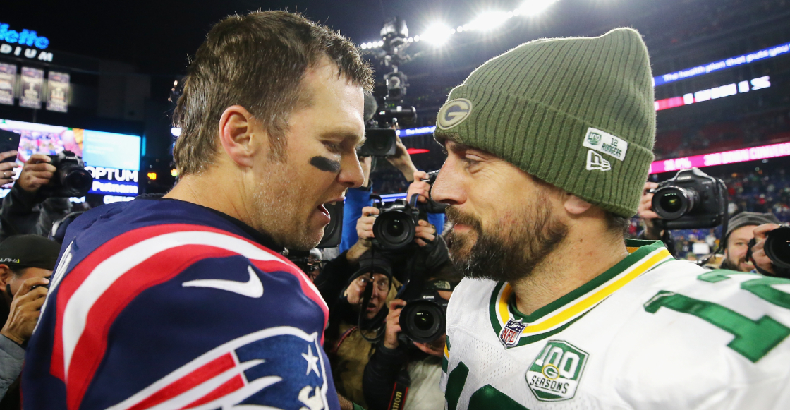 El récord que Aaron Rodgers le quitaría a Tom Brady en la temporada 2024