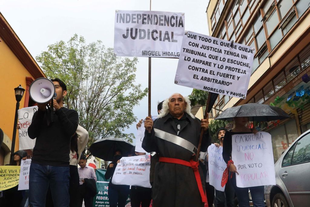 Protesta contra la Reforma Judicial