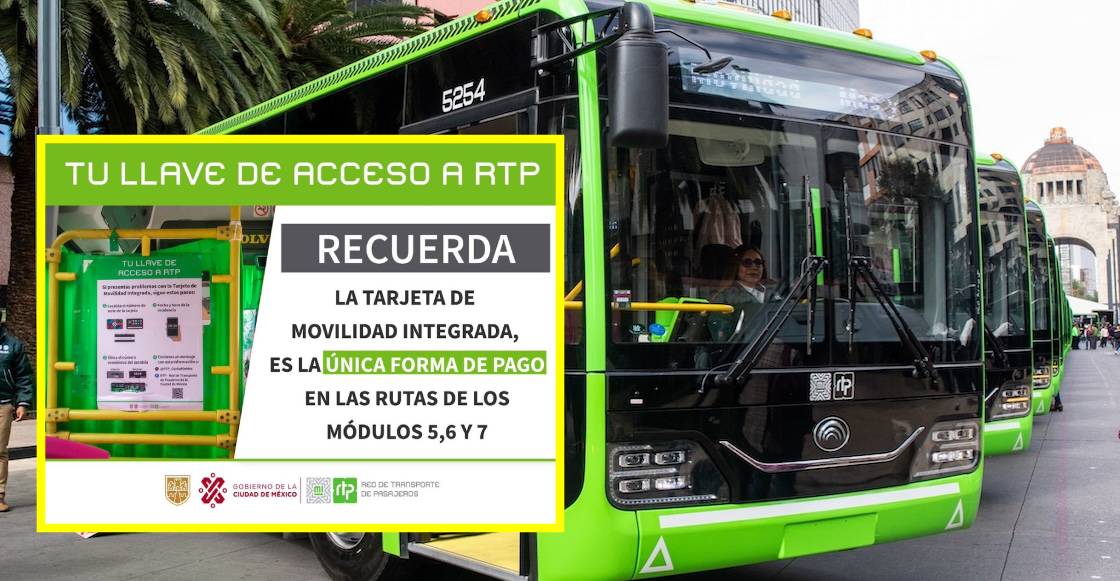 No más morralla: Checa las rutas RPT a las que puedes subir sólo con tu tarjeta de Movilidad