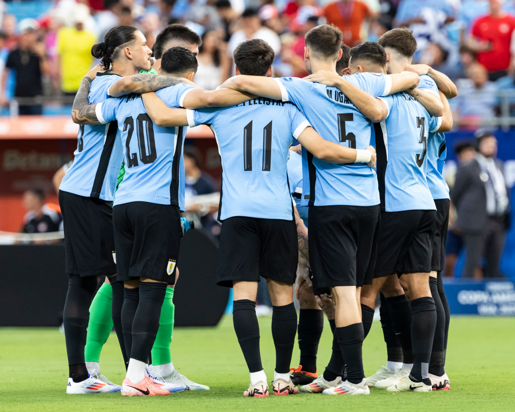 Imagen del último partido de Uruguay en la Copa América 2024