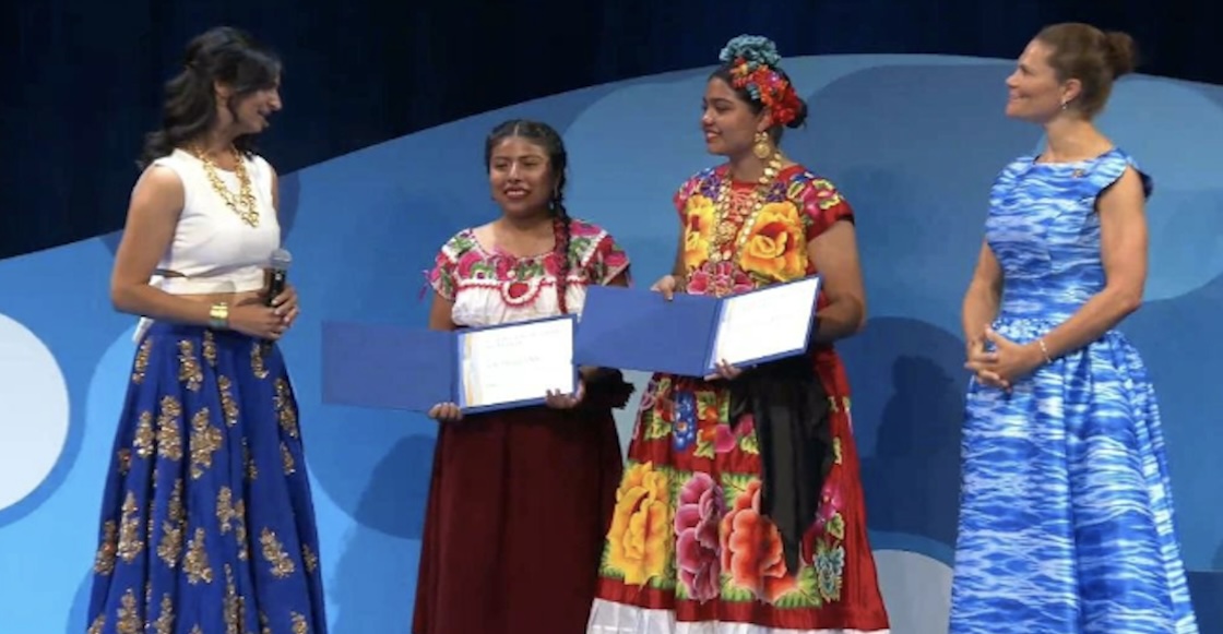 De Oaxaca para el mundo: Estudiantes ganan diploma de Excelencia en el Premio Juvenil de Agua de Estocolmo