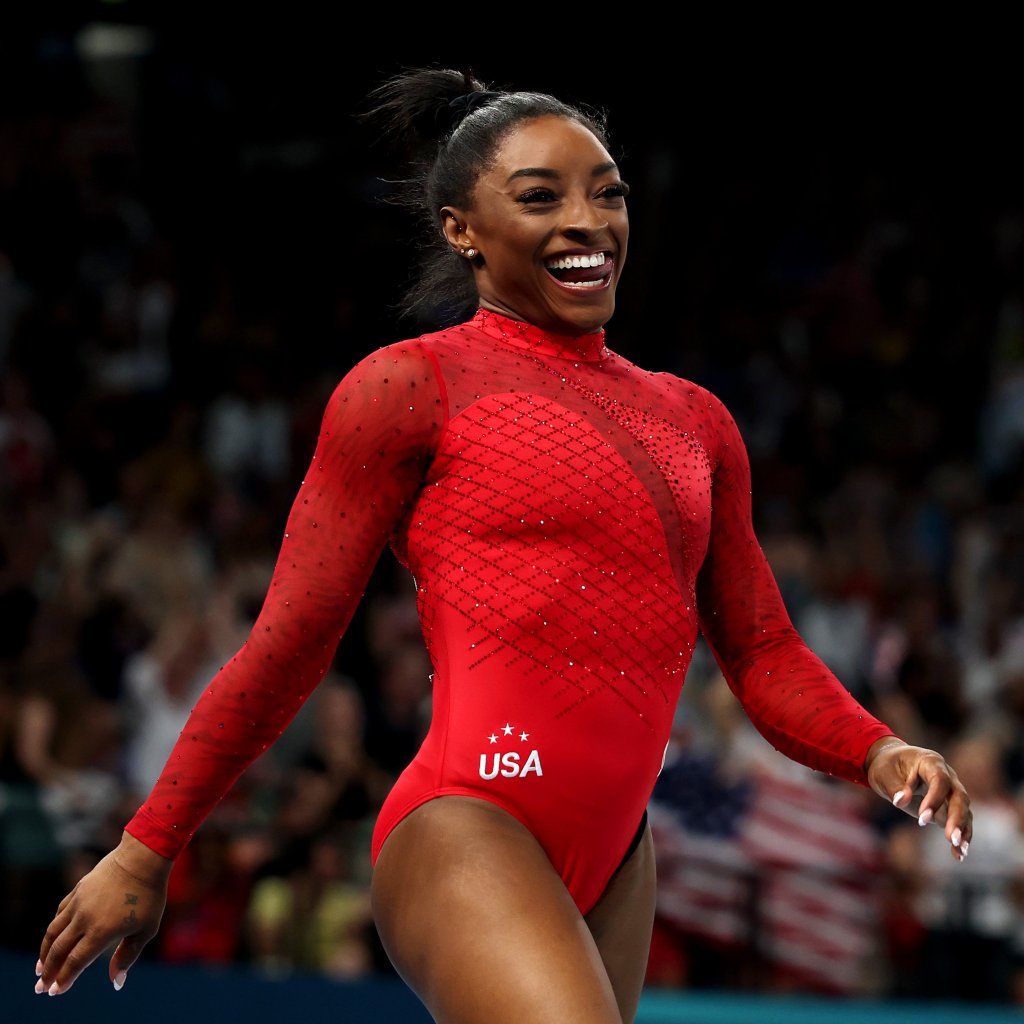 Simone Biles, campeona en salto de potro de Parìs 2024