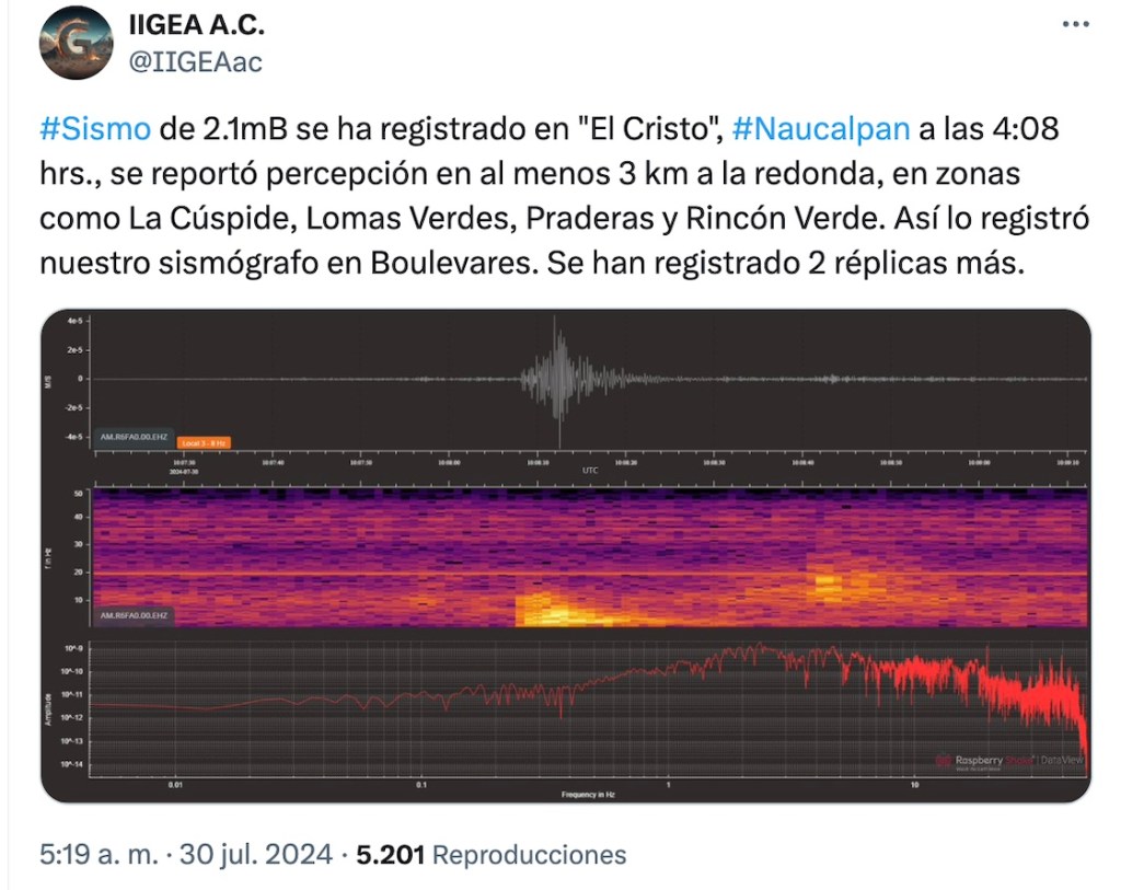 Especialistas nos explican qué está pasando con los microsismos en Naucalpan